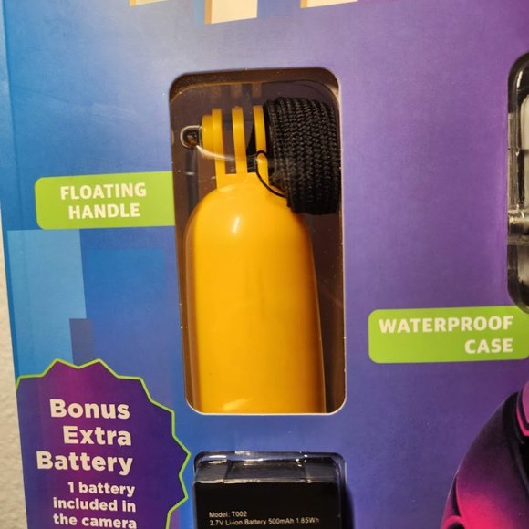 NEW Vivitar 4K Ultra HD Action Camera Bundle tripod, floater, WiFi, 64GB SD, - Picture 6 of 10